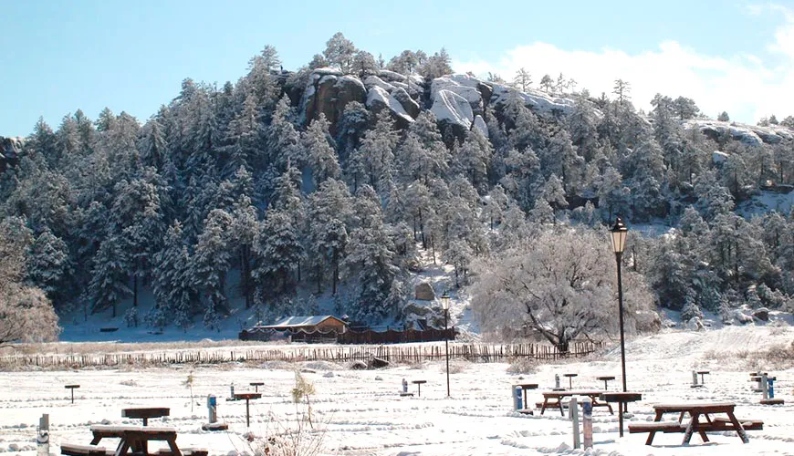 Lago de Arareko Congelado